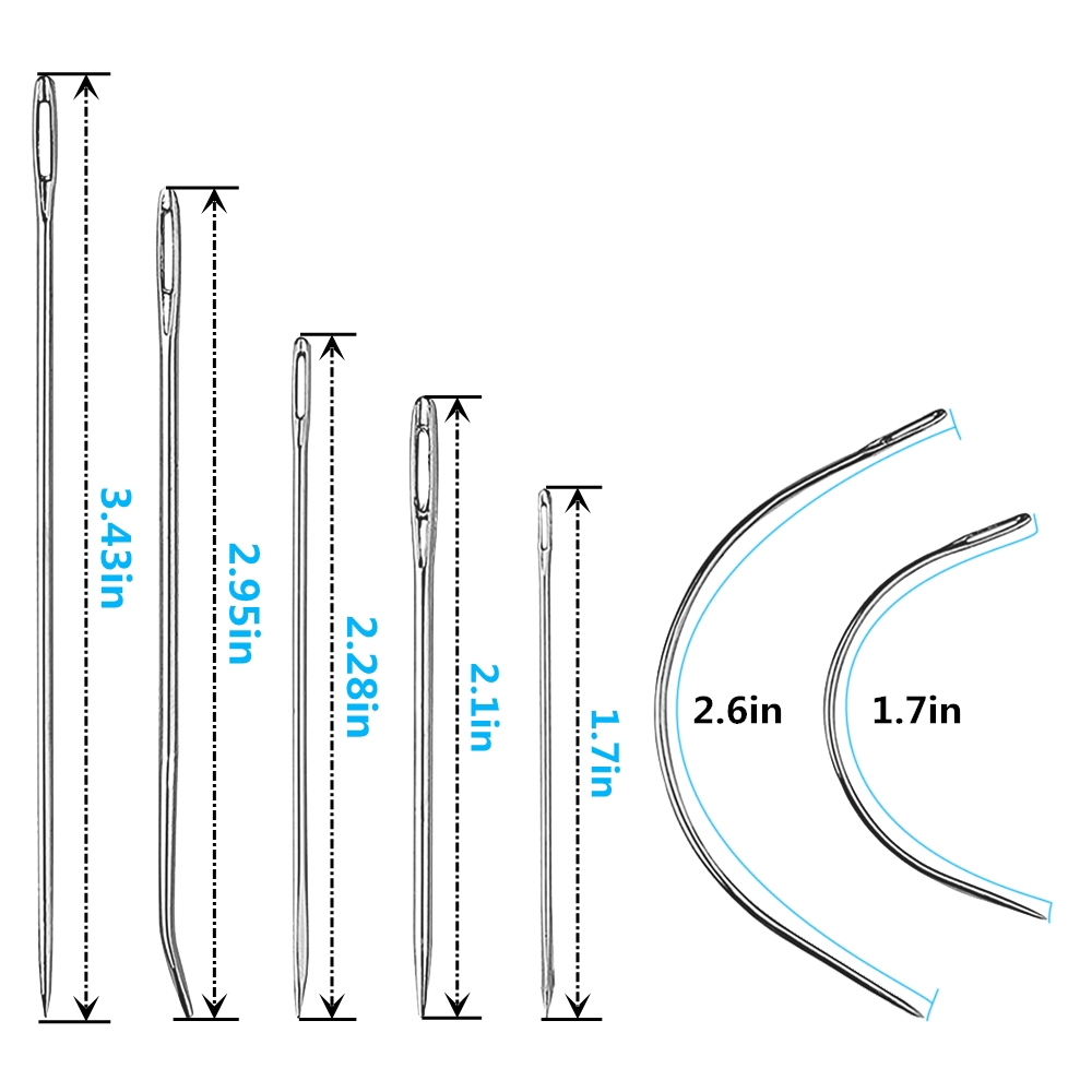 7 PCS/Pack Leather Sewing Need - Leather Needle Heavy 评论和价格