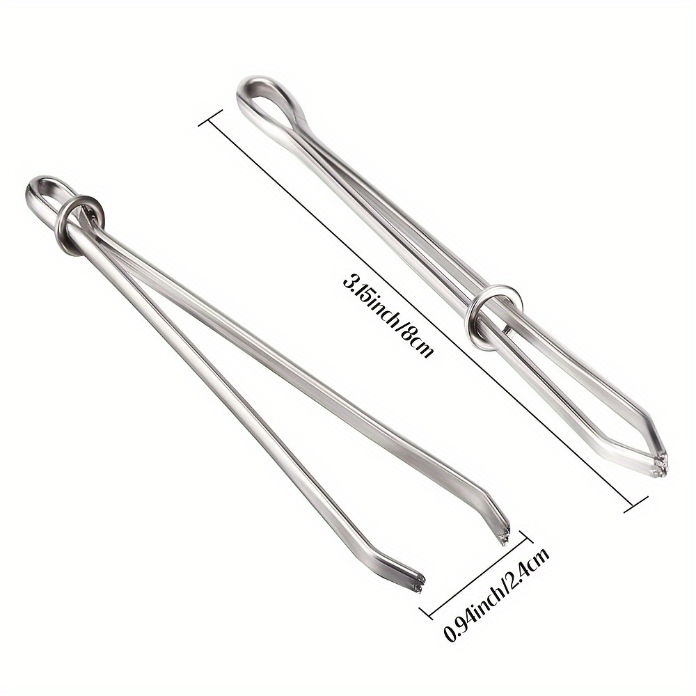 2pcs Elastic Belt Threader, Se - Sewing Thimble Metal 评论和价格
