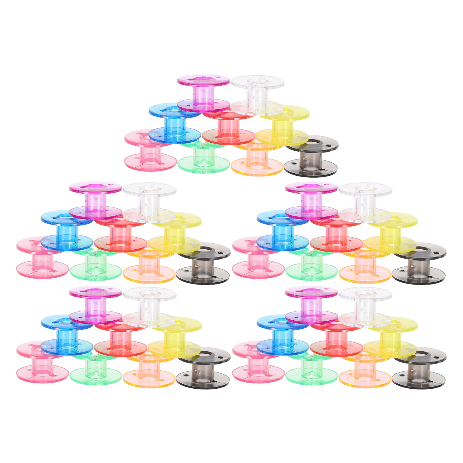 50Pcs Sewing Machine Bobbins P - Thread Bobbins Empty 评论和价格
