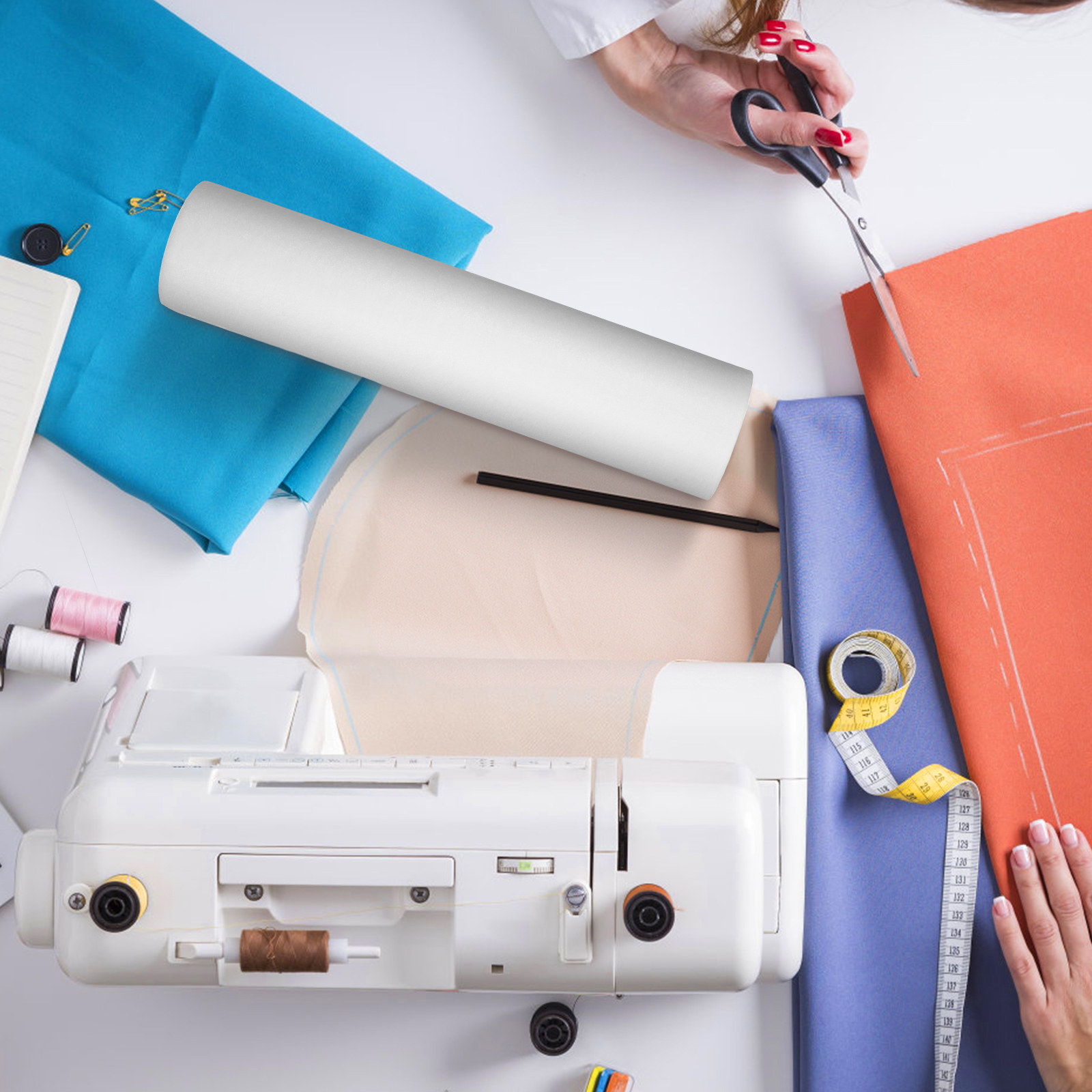 White Non-Woven Double-Sided F - Interfacing Iron On 评论和价格