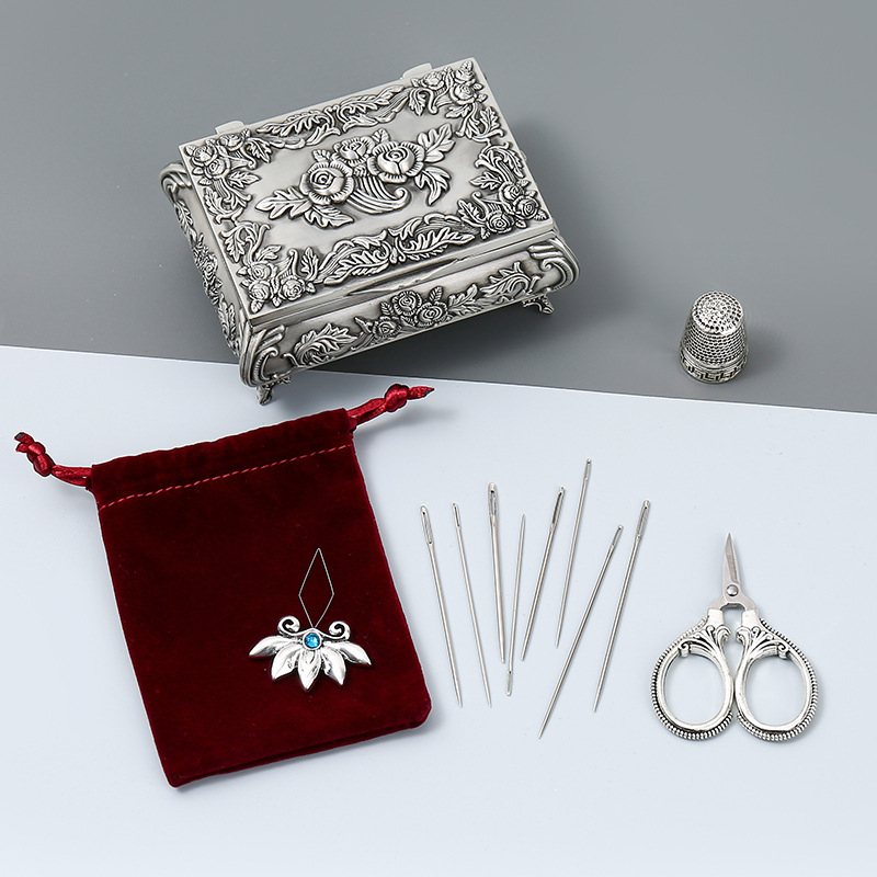 Embroidery Scissors Kits, Stai - Sewing Thimble Metal 评论和价格