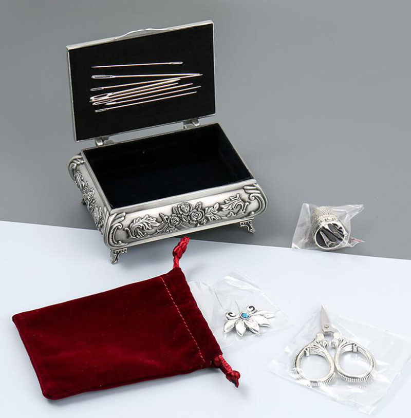 Embroidery Scissors Kits, Stai - Sewing Thimble Metal 评论和价格
