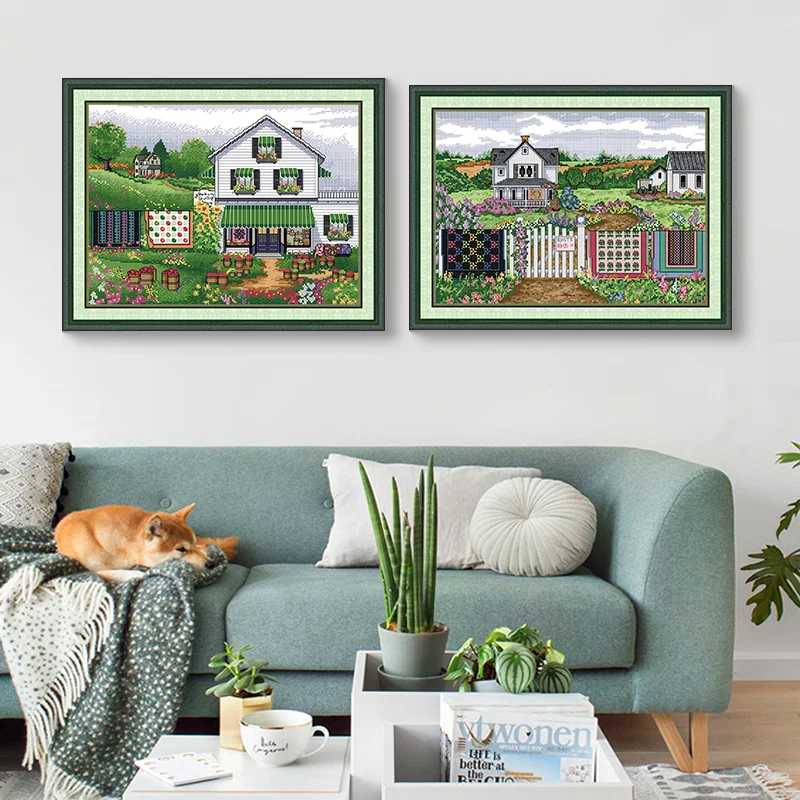 Joy Sunday Cross Stitch Kit Au - Textile Sewing Patterns 评论和价格