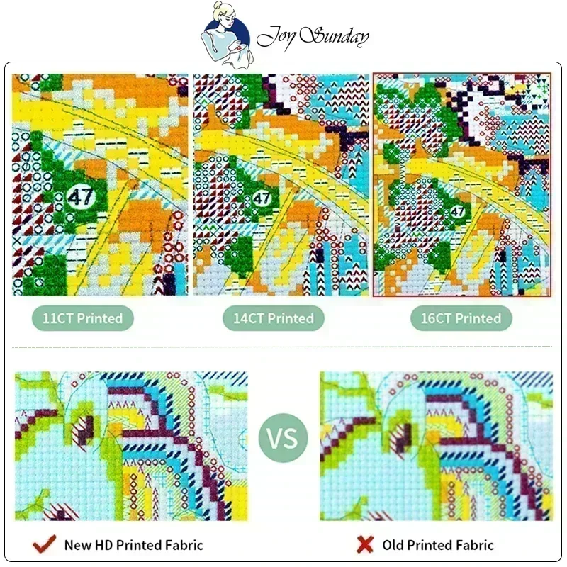 Joy Sunday Cross Stitch Kit Au - Textile Sewing Patterns 评论和价格