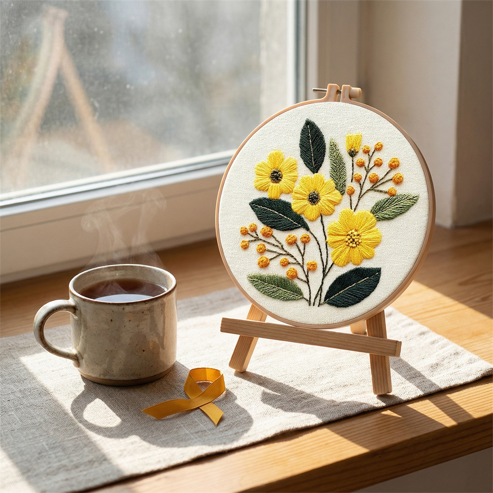 MomoArt DIY Embroidery Kit Flo - Textile Sewing Patterns 评论和价格
