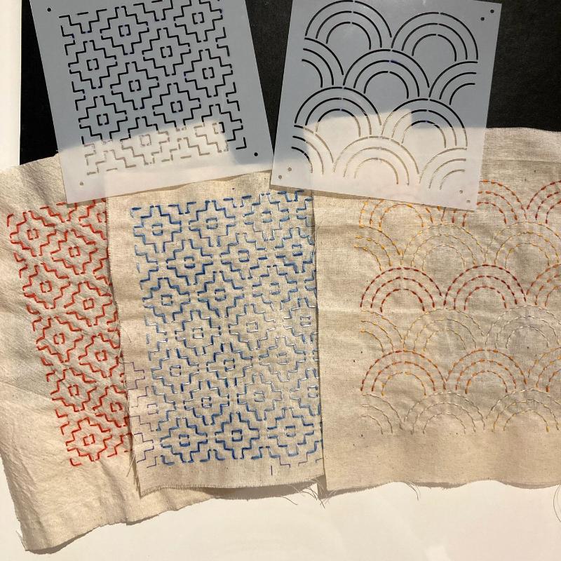 Embroidery Stencil Template Se - Textile Sewing Patterns 评论和价格