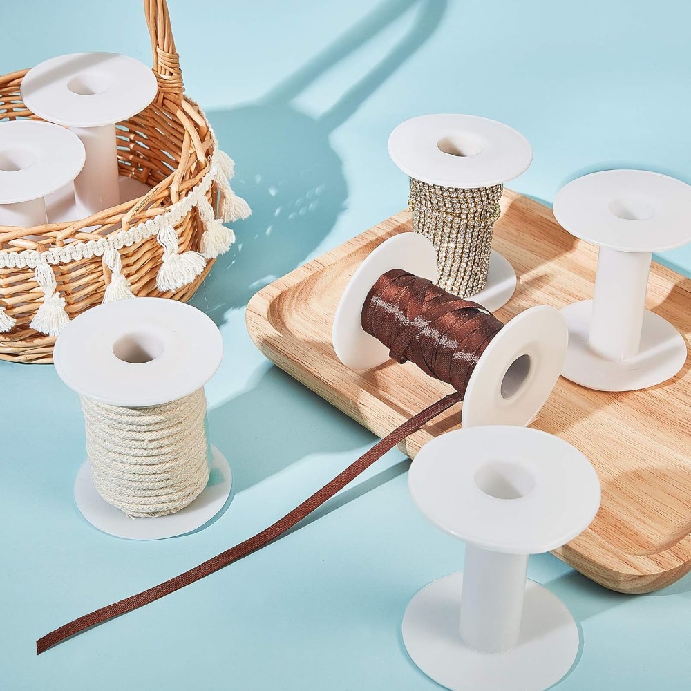 20pcs 3 Inches Plastic Empty S - Thread Bobbins Empty 评论和价格