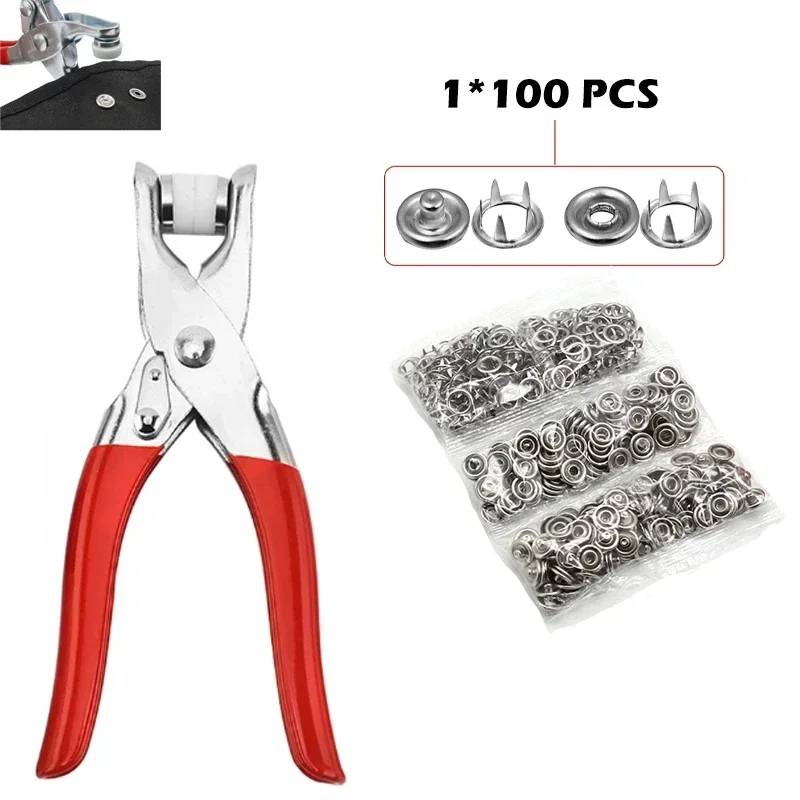 Five-prong Button Installation - Snap Button Plier 评论和价格